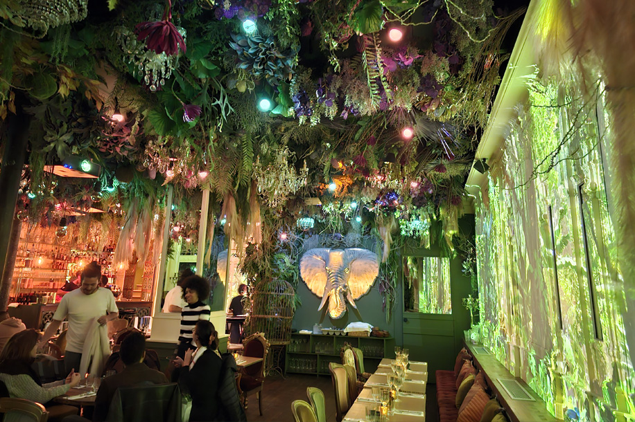 Jungle Palace, le restaurant au cœur de la jungle à Paris