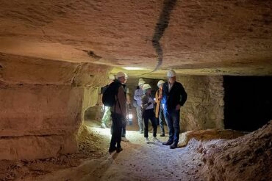 visite gratuite rare catacombes carriere port mahon